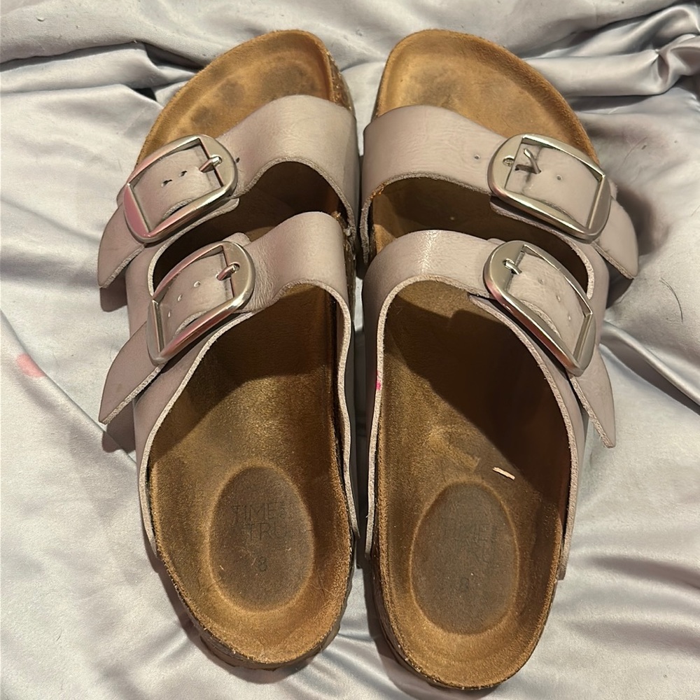 Cork and Leather Sandels